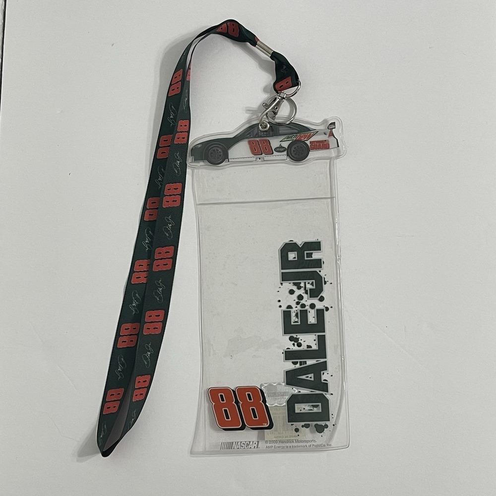 Dale Earnhardt Jr #88 AMP Energy Lanyard Credential Holder‎ NASCAR Hendrick